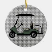 Golf Cart Ornament (Vorne)