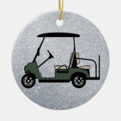 Golf Cart Ornament (Vorne)