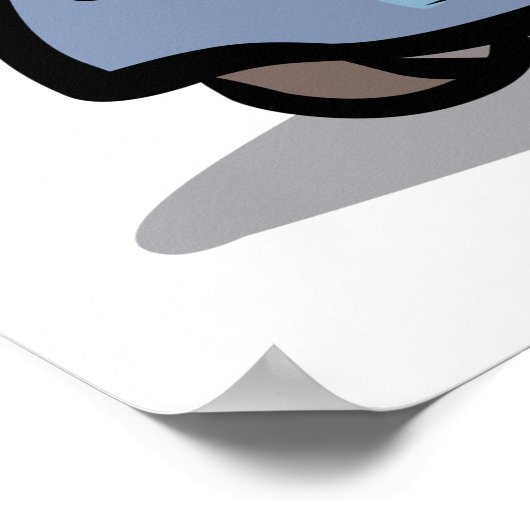 Golf Cart Poster (Ecke)