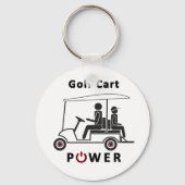 Golf Cart Power Schlüsselanhänger (Vorderseite)