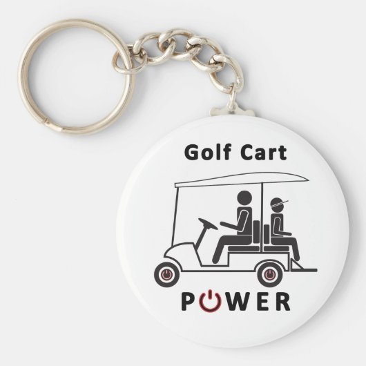 Golf Cart Power Schlüsselanhänger (Vorne)