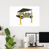 Golf Cart Rentals Poster (Heimbüro)
