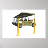 Golf Cart Rentals Poster (Vorne)