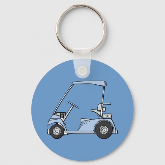 Golf Cart Schlüsselanhänger (Vorderseite)