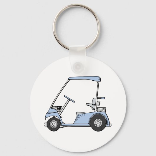 Golf Cart Schlüsselanhänger (Vorderseite)