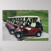 Golf Carts Poster (Vorne)