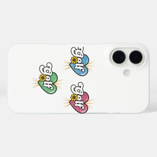 Golf Case-Mate iPhone Hülle (Rückseite (Horizontal))