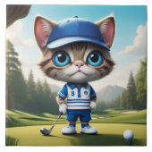 Golf Cat Fliese (Vorderseite)