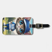 Golf Cat Gepäckanhänger (Vorderseite horizontal)