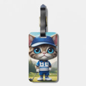 Golf Cat Gepäckanhänger (Rückseite vertikal)