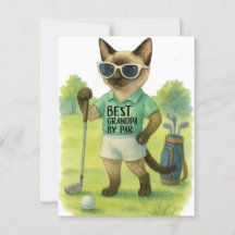 Golf Cat Golf Cat ist das beste Grand Pa von Par