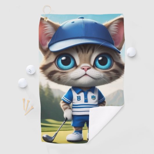 Golf Cat Golfhandtuch (Insitu)