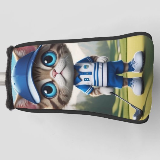 Golf Cat Headcover (Vorderseite)