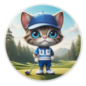 Golf Cat Keramikknauf (Vorderseite)