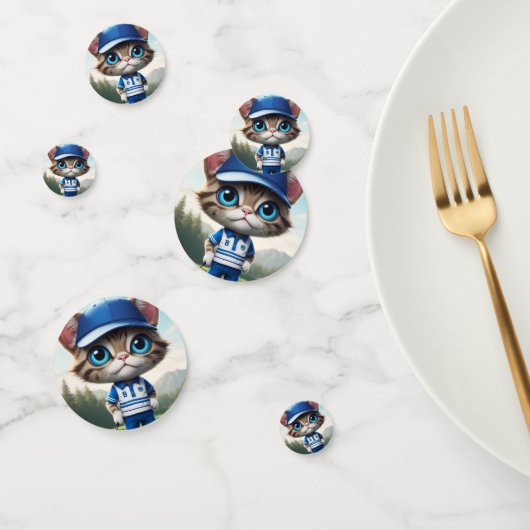 Golf Cat Konfetti (Gruppe)