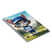 Golf Cat Notizblock (Rechte Seite)