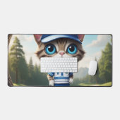Golf Cat Schreibtischunterlage (Tastatur & Maus)