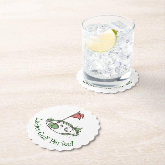 Golf Celebration Party Untersetzer (Vor Ort)