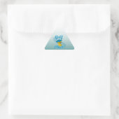 Golf Chick #3 Dreieckiger Aufkleber (Tasche)