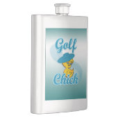 Golf Chick #3 Flachmann (Rechts)