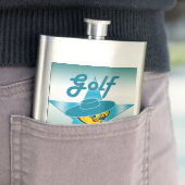 Golf Chick #7 Flachmann (Beispiel)