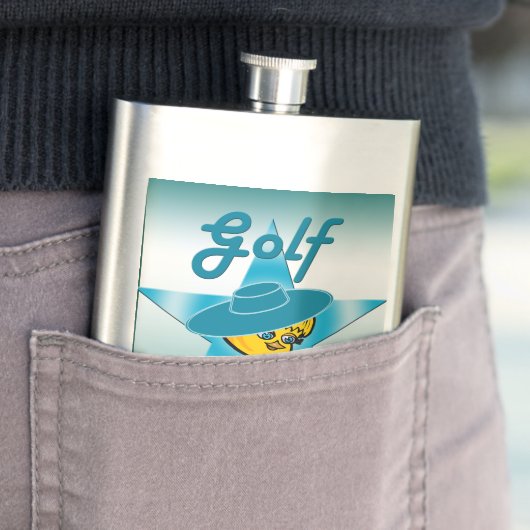 Golf Chick #7 Flachmann (Beispiel)