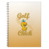Golf Chick Notizblock (Vorderseite)