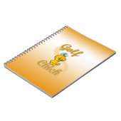 Golf Chick Notizblock (Linke Seite)