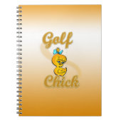 Golf Chick Notizblock (Vorderseite)
