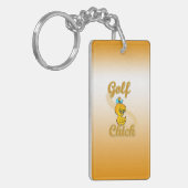 Golf Chick Schlüsselanhänger (Vorderseite links)