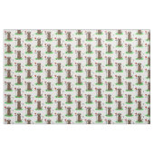 Golf Chocolate Labrador Retriever Dog - Niedlich Stoff (Fat Quarter (45,7 x 55,9 cm))