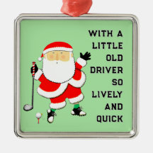 Golf Christmas Collectible