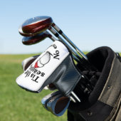 Golf Christmas Funny "Tis the season, No excuses!" Golf Headcover (In Situ)