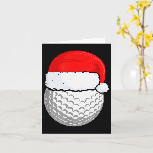 Golf Christmas Pajama Shirt, Men Women Kids Karte (Gelbe Blume)