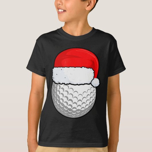 Golf Christmas Pajama Shirt, Men Women Kids T-Shirt (Vorderseite)