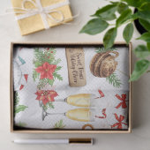 Golf Christmas Party with golf bakery themed Seidenpapier (Geschenk)