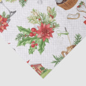 Golf Christmas Party with golf bakery themed Seidenpapier (Detail)