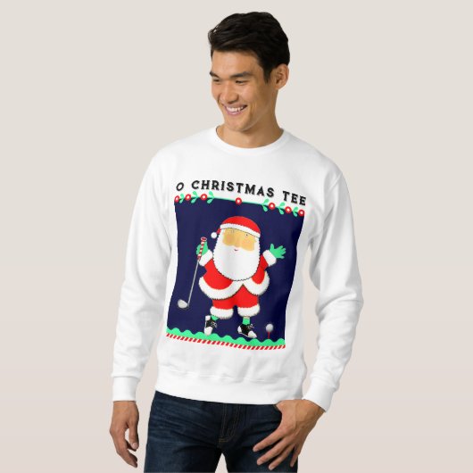 Golf Christmas Sweatshirt (Vorne ganz)