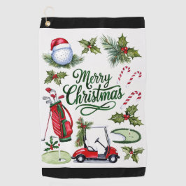 Golf Christmas themed   Golfhandtuch
