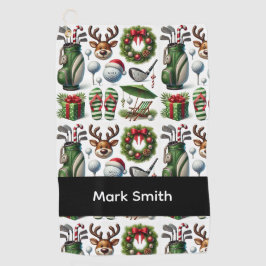 Golf Christmas themed   Golfhandtuch