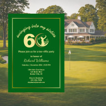 Golf Classic Green Golden Player 60. Geburtstag I