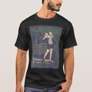 Golf Club 1956 Turnier Golfing Lady Golfer T-Shirt