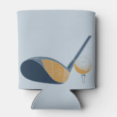 Golf Club and Ball Personalized Golfers Name Dosenkühler (Rückseite)