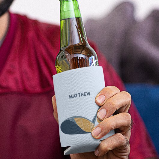 Golf Club and Ball Personalized Golfers Name Dosenkühler