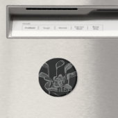 GOLF CLUB ART MAGNET (In Situ (Geschirrspüler))