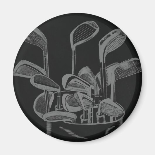 GOLF CLUB ART MAGNET (Vorne)