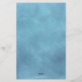 Golf Club & Bag Personalisiertes Geschäften Briefpapier (Rückseite)