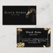 Golf Club Business Card Visitenkarte (Vorne/Hinten)