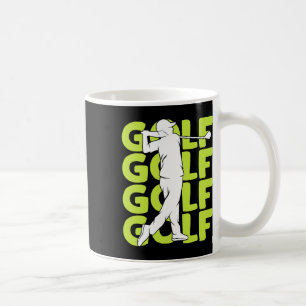 Golf Club Golfplatz Golfer Kinder Jungen Männer 1 Kaffeetasse