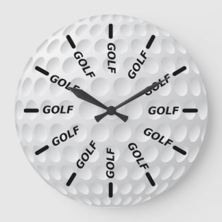 Golf Club Große Wanduhr